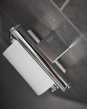 Boston Toilet Roll Holder Chrome (2)