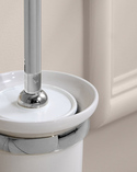 Stockholm Toilet Brush Set Wall Mounted Chrome (3)