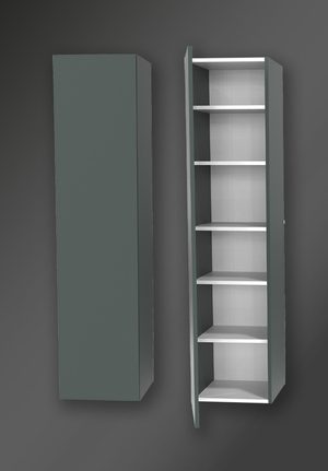 City Storage Unit 40 Highland Green - Interior Shelves Left Hand