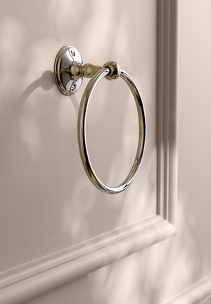 Stockholm Towel Ring Polished Nickel (1)