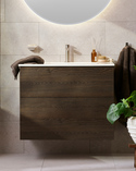 New York Vanity Unit 80 Dark Oak (1)