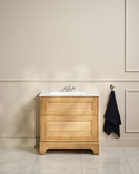Kensington Vanity Unit 80 Natural Oak Floorstanding (1)