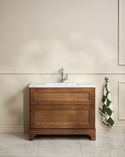 Kensington Vanity Unit 100 Warm Oak Floorstanding For Work Top (1)