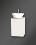 City Vanity Unit 40 Classic White For Worktop Left Hand (1)