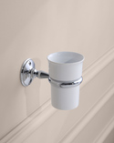 Stockholm Ceramic Tumbler Holder Chrome (1)