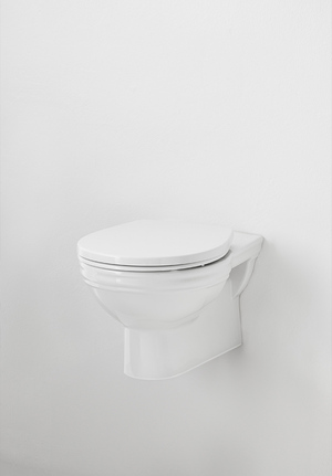 Classic Toilet Wall Mounted White (1)