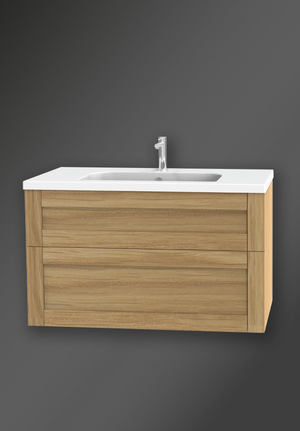 Kommod London 100 Naturell Ek