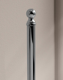 Stockholm Toilet Brush Set Wall Mounted Chrome (4)