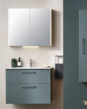 City Mirror Cabinet Double Door 80 Highland Green Linear LED (2)