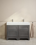 Kensington Vanity Unit 120 Dark Grey Floorstanding (2)