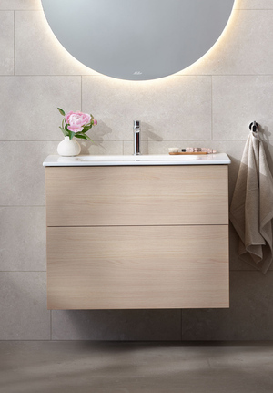 New York Vanity Unit 80 Light Oak (1)