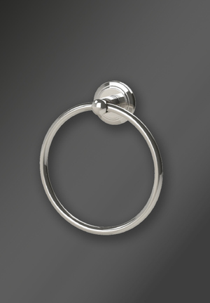 Oslo Towel Ring Polished Nickel