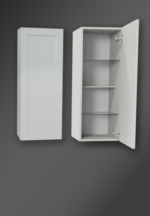 Förvaringsskåp London Ljusgrå Höger