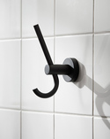 Bond Robe Hook Matt Black (2)