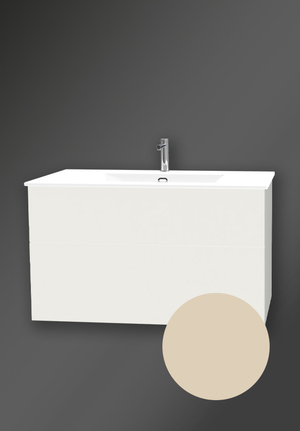 City Vanity Unit 1000 Cotton Cream