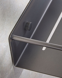 Box Glueable Shower Basket Gun Metal (4)