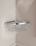 Signature Corner Shower Basket Chrome (1)