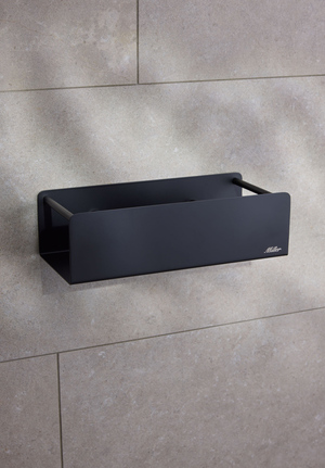 Box Glueable Shower Basket Matt Black (1)
