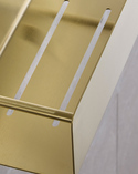 Box Glueable Shower Basket Brushed Brass (5)