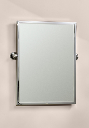 Framed Swivel Mirror Chrome (1)