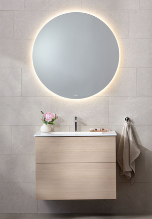 Möbelpaket 80 Ljus Ek Spegel Ambient rund Edge handfat (1)