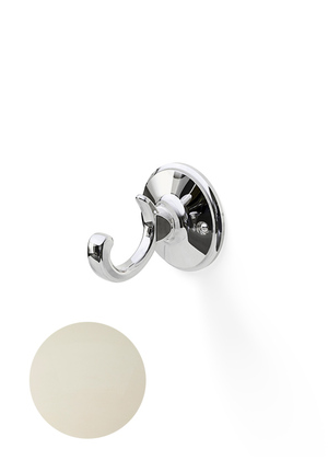 Klädkrok Stockholm Polerad Nickel