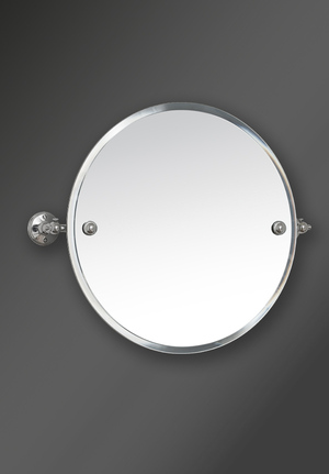 Stockholm Swivel Mirror  Chrome