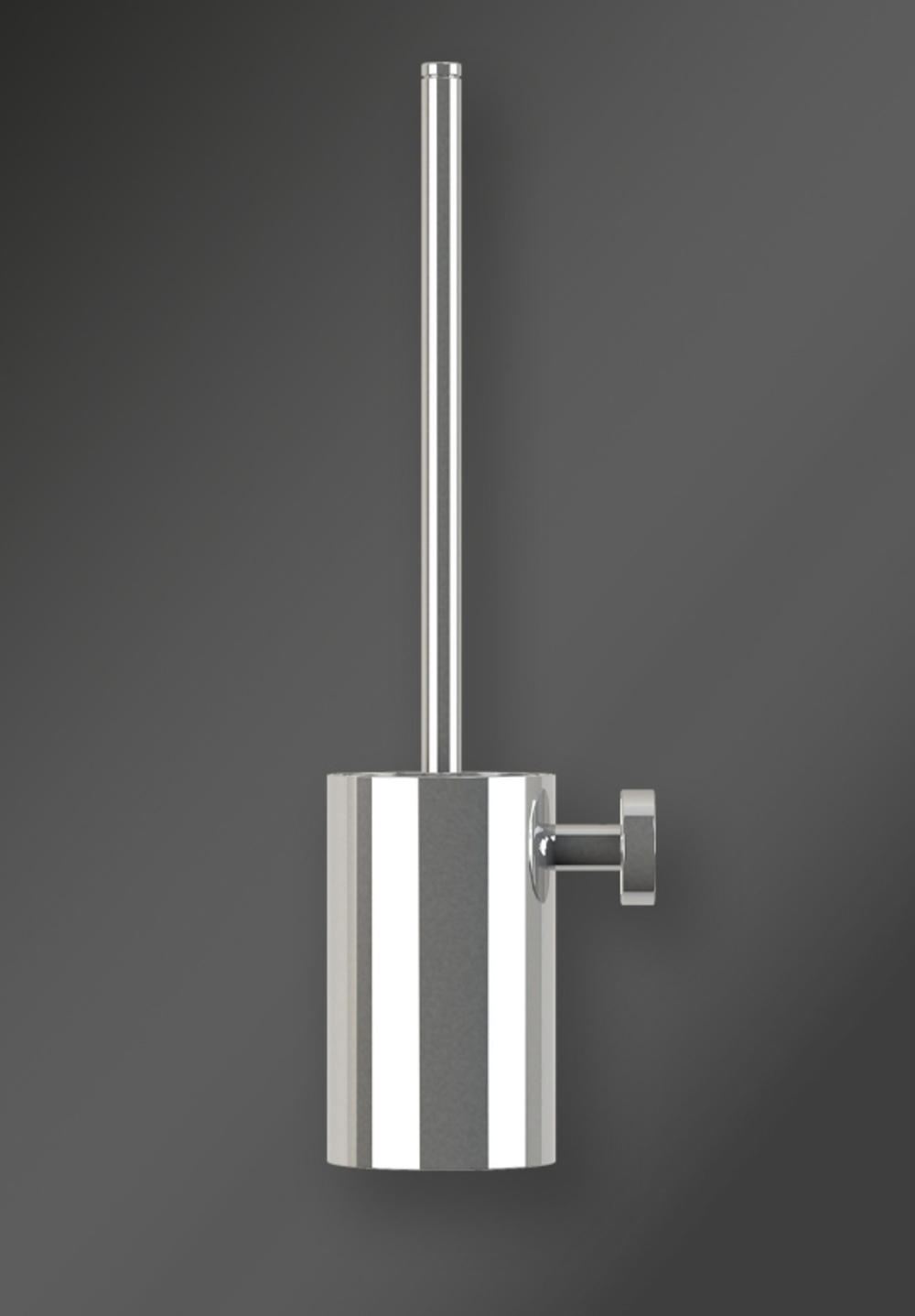 Toalettborstset Bond i krom