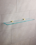 Glass Shelf Bracket 8109 Signature Brushed Brass (5)