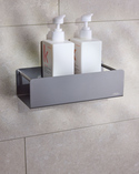 Box Glueable Shower Basket Gun Metal (2)