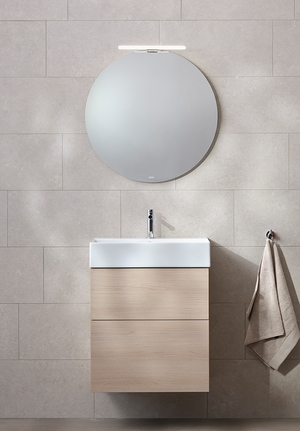 Möbelpaket 60 Ljus Ek med spegel Bloc handfat (1)