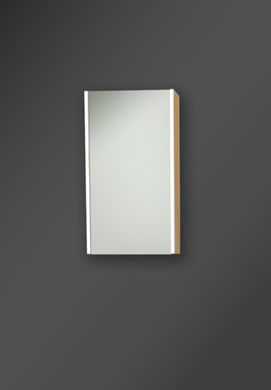 Spegelskåp 40 Linear Led Naturell Ek