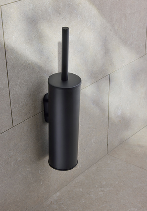 Toilet Brush Set Matt Black Signature (1)