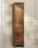 Tall Cabinet Kensington Right Hand Door Freestanding Warm Oak (1)