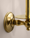 Stockholm Spare Toilet Roll Holder Polished Brass (3)