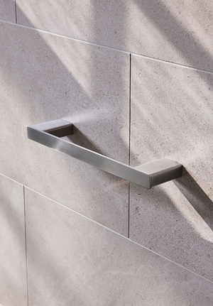 Miami Towel Rail 300mm Brushed Nickel