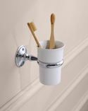 Stockholm Ceramic Tumbler Holder Chrome (2)