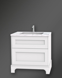 Kensington Vanity Unit 80 White Floorstanding For Work Top (2)