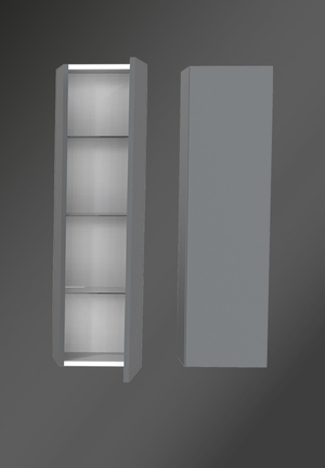 Förvaringsskåp City Thunder Grå Höger