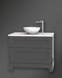 Kensington Vanity Unit 100 Dark Grey Floorstanding For Work Top (1)