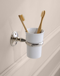 Stockholm Ceramic Tumbler Holder Polished Nickel (1)