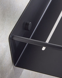 Box Glueable Shower Basket Matt Black (4)