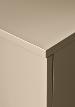 Kommod City 120 Cotton Cream för Bänkskiva