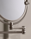 Double Arm Extending Mirror Polished Nickel (4)