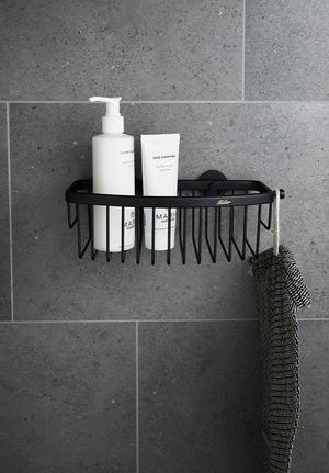 Duschkorg Signature svart limbar (1)
