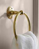 Stockholm Towel Ring Polished Brass (4)