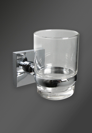 Cube Tumbler Holder Chrome