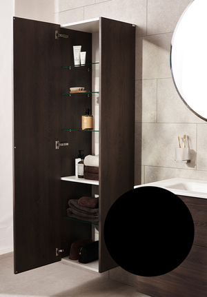 Förvaringsskåp New York Svart Vänster