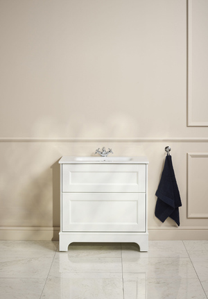 Kensington Vanity Unit 80 White Floorstanding (1)