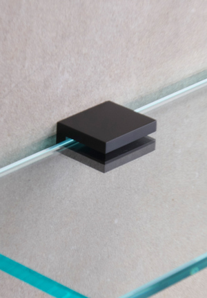 Glass Shelf Bracket 8109 Signature Black (1)